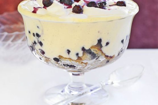 The ultimate makeover: Blueberry trifle