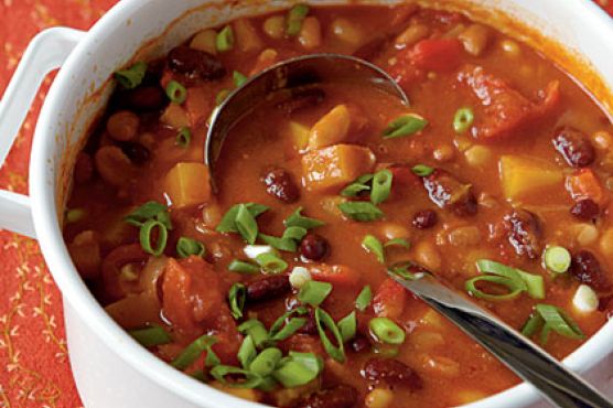 Three-Bean Vegetarian Chili