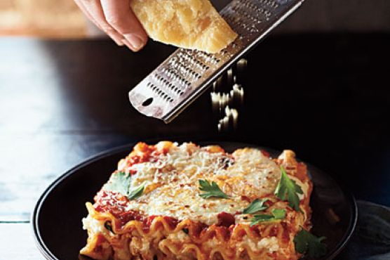 Three-Cheese Lasagna