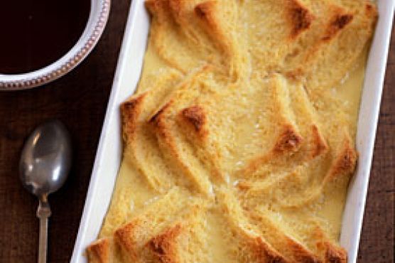 Toasted Bread-and-Butter Pudding