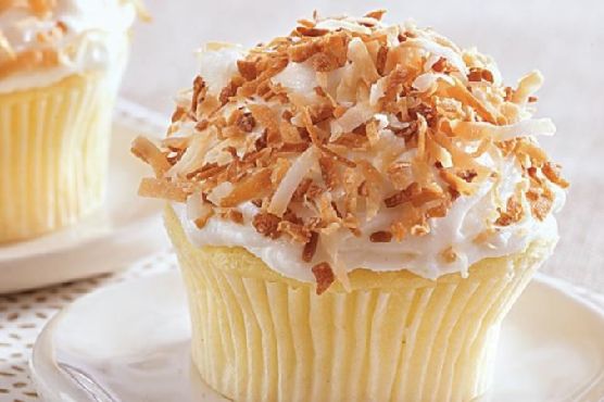 Toasted Coconut Cupcakes