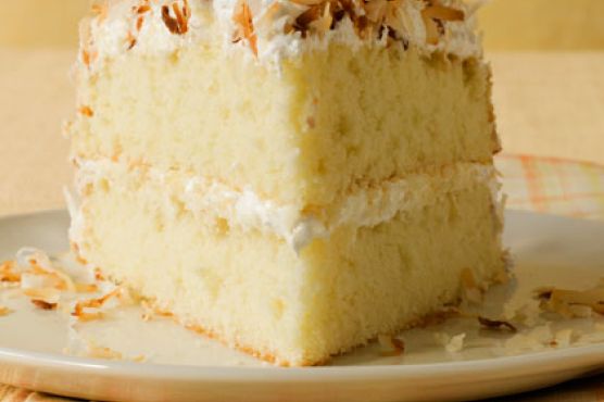 Toasted-Coconut Layer Cake