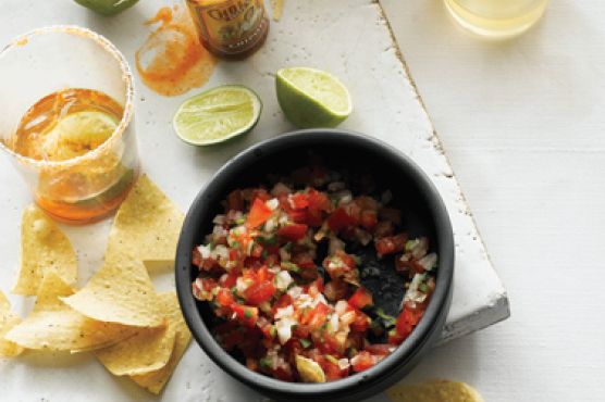 Tomato-Serrano Salsa