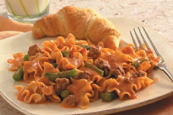 Tomato-Vegetable Stroganoff