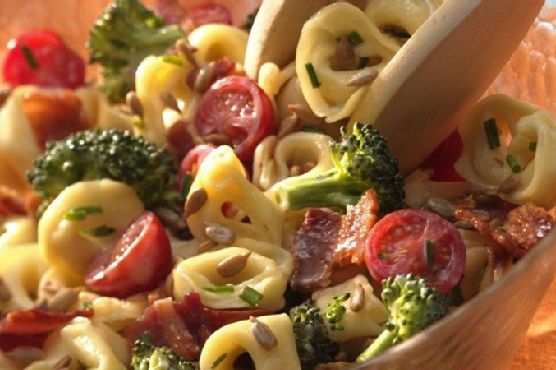 Tortellini, Broccoli and Bacon Salad