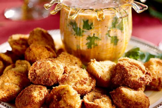 Tortellini Tapas with Spicy Ranch Dip