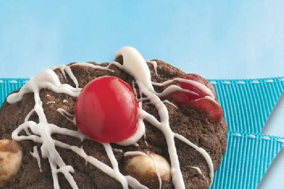 Triple Chocolate-Cherry Cookies