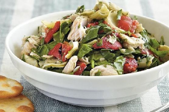 Tuna, Artichoke and Pepper Salad