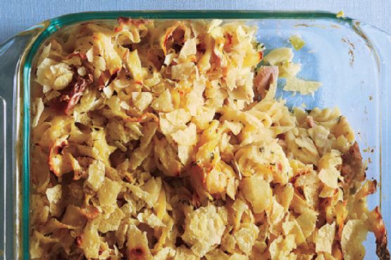 Tuna Noodle Casserole with Leeks and Fresh Dill