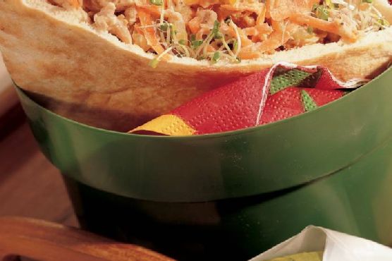 Tuna-Pickle Pitas