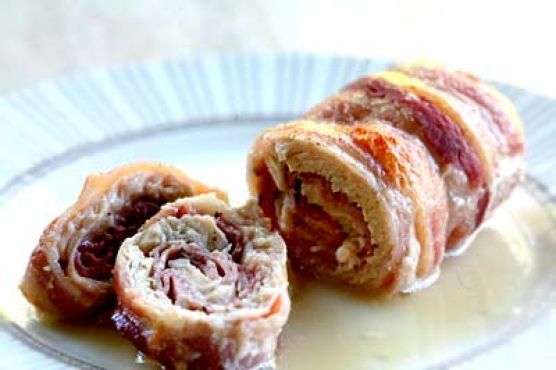 Turkey and Bacon Rolls