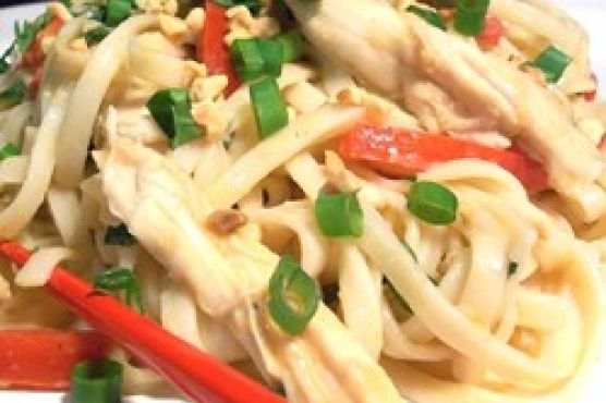Udon Peanut Butter Noodles