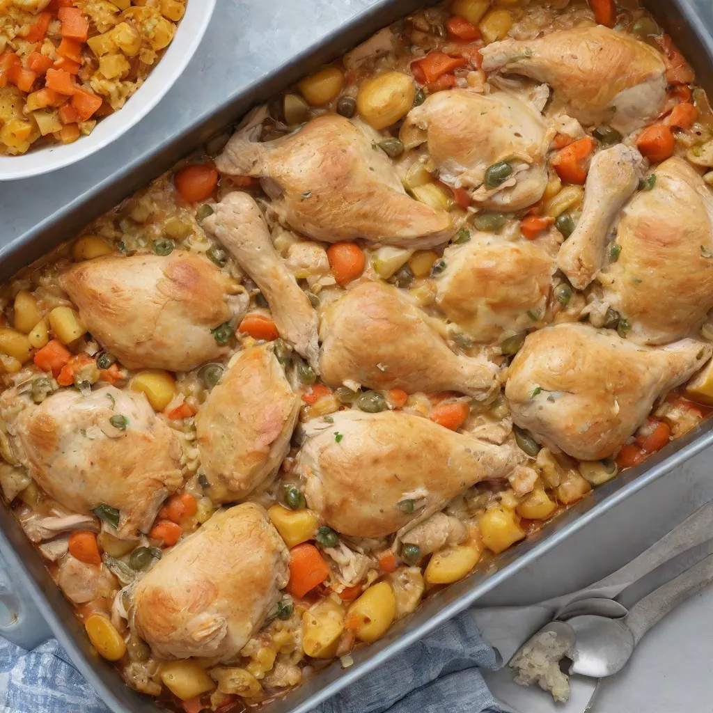 Unbelievably Yummy Chicken Casserole