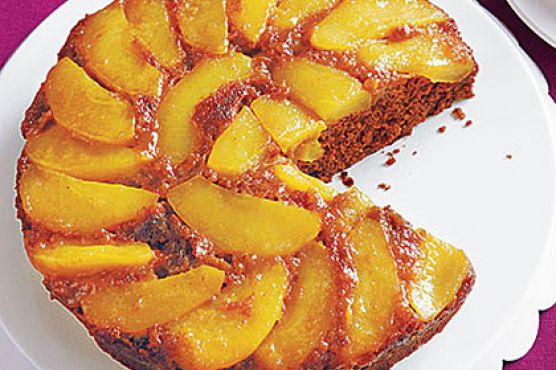 Upside-Down Apple Gingerbread