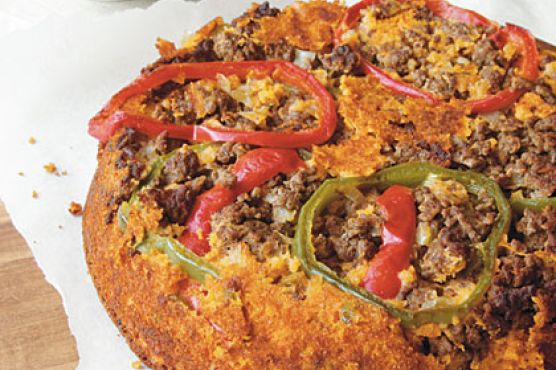 Upside-Down Salsa Cornbread