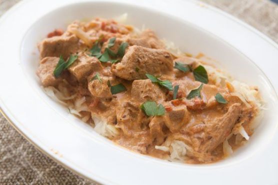 Veal Goulash with Sauerkraut