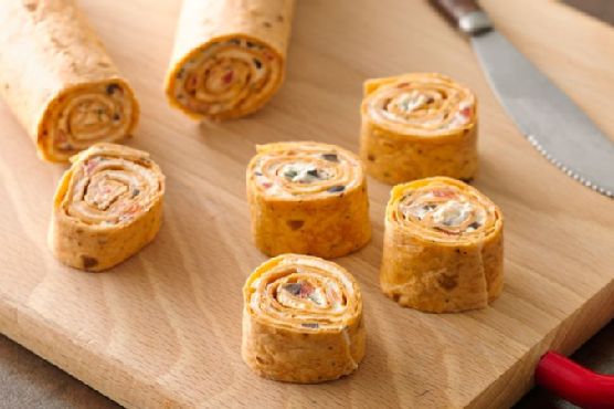 Veggie Tortilla Pinwheels