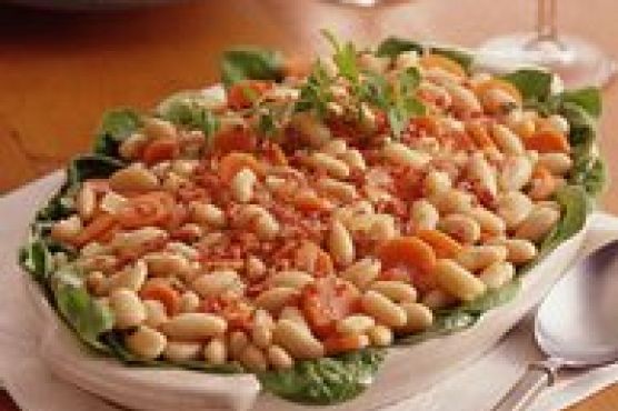 Warm Tuscan Bean Salad