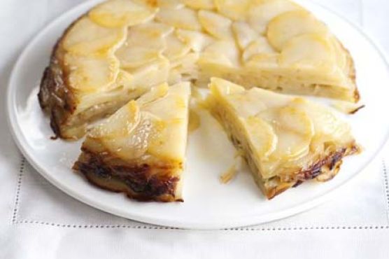 Welsh onion cake