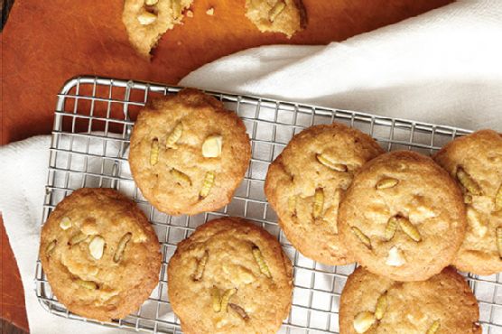 White Chocolate and Wax Worm Cookies