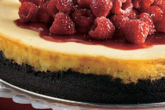 White Chocolate-Raspberry Cheesecake