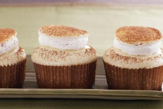 White Hot Chocolate Cupcakes