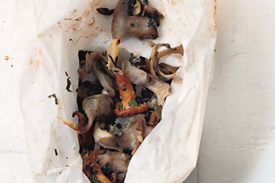 Wild Mushrooms en Papillote