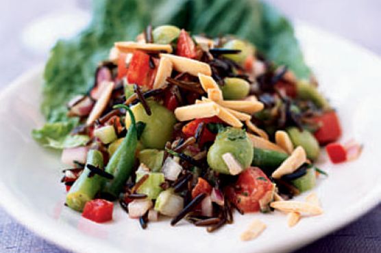 Wild Rice and Summer Succotash Salad