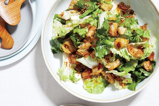 Wilted Escarole Salad