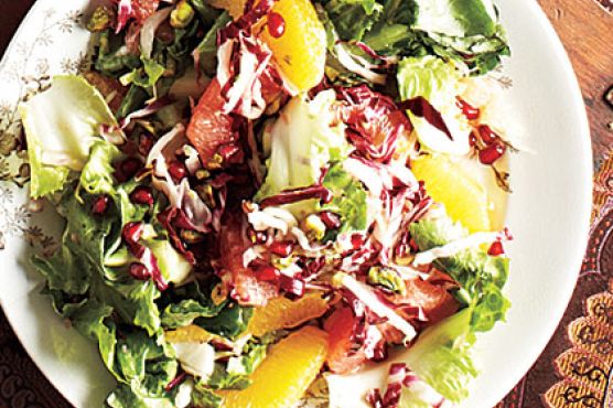 Winter Citrus, Escarole, and Endive Salad