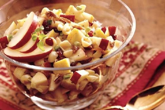 Winter Fruit Pasta Salad