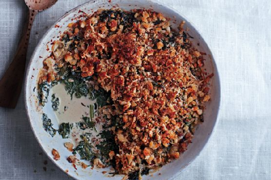 Winter Greens Gratin