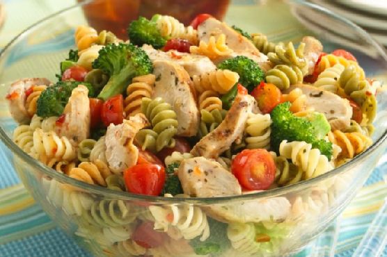 Zesty Potluck Pasta Salad