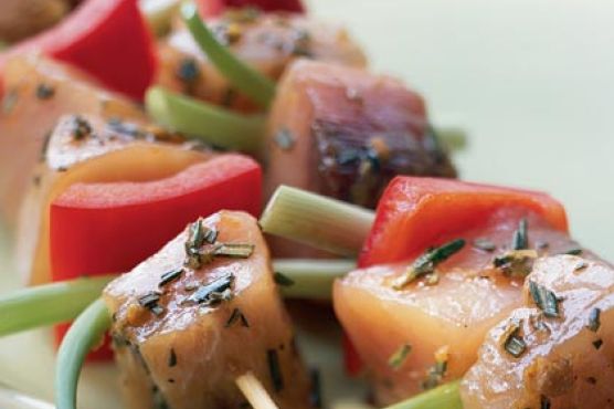 Zesty Swordfish Kabobs