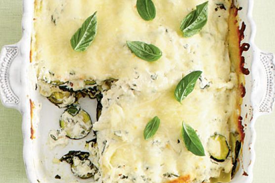 Zucchini-and-Spinach Lasagna