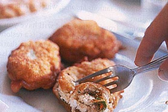 Zucchini, Cheese and Herb Fritters