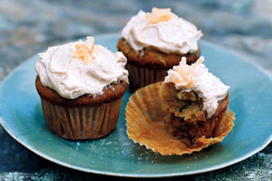 Zucchini Ginger Cupcakes