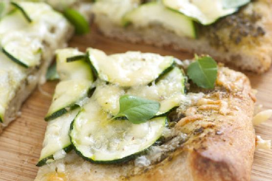 Zucchini Pesto Tart